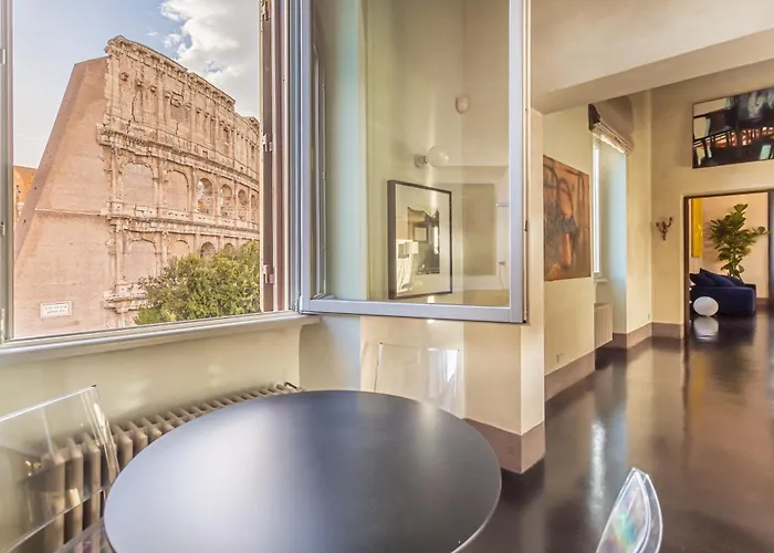 Iconic With Unique Colosseum View Apartmán *