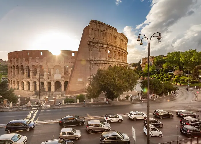 Iconic With Unique Colosseum View * Řím